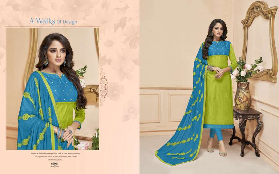 Muskan Vol-62 Kaavya Creation Design Dress Materials Muskan Vol-62 Kaavya Creation Design Dress Materials